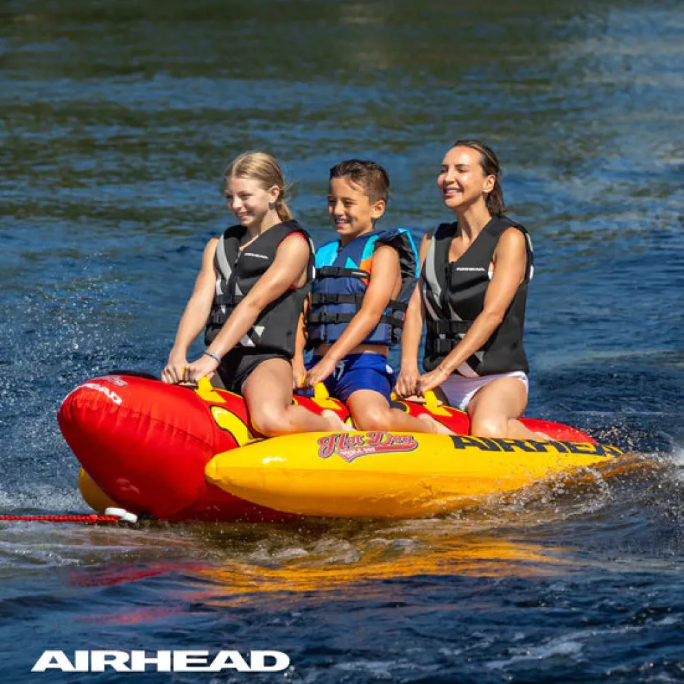 Airhead Hot Dog 3 Person Tube