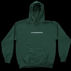 AWS Embroidered Hoodie – Green