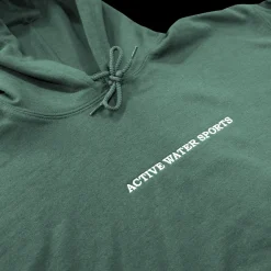 AWS Embroidered Hoodie – Green
