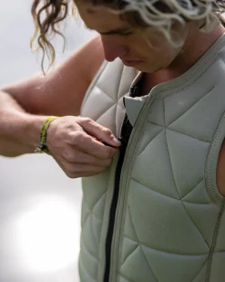 Follow Love nor Money Men's Impact Vest - Khaki