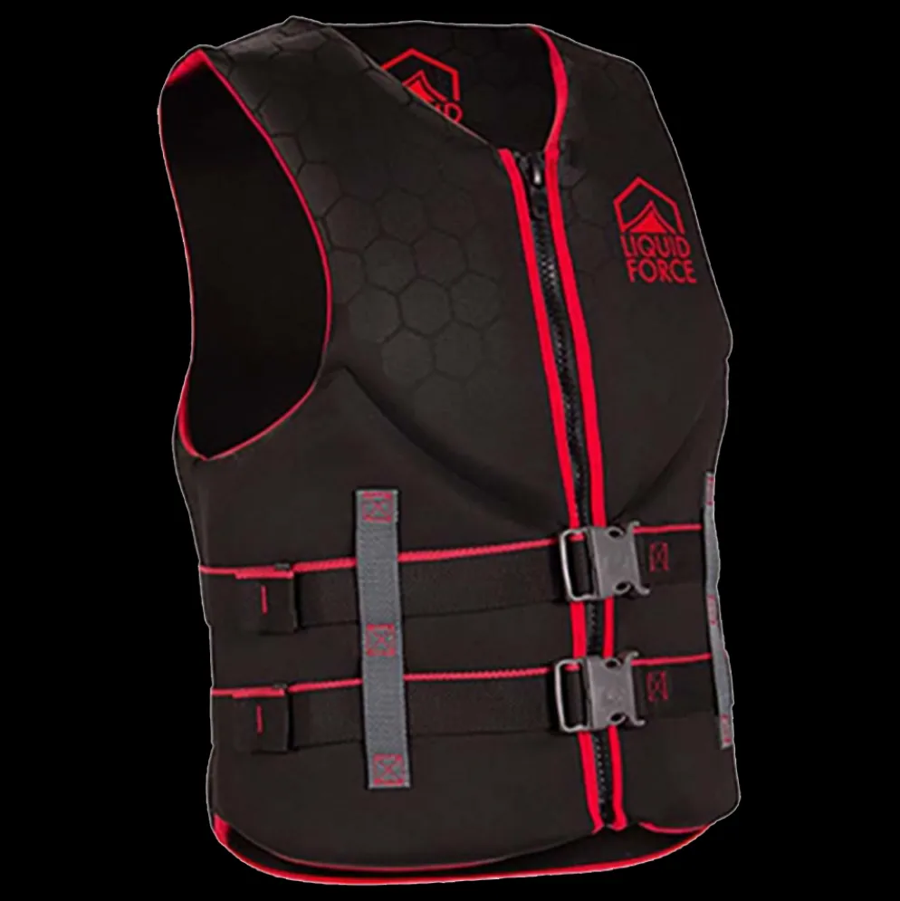 Liquid Force Hinge Classic CGA Vest - Black/Red