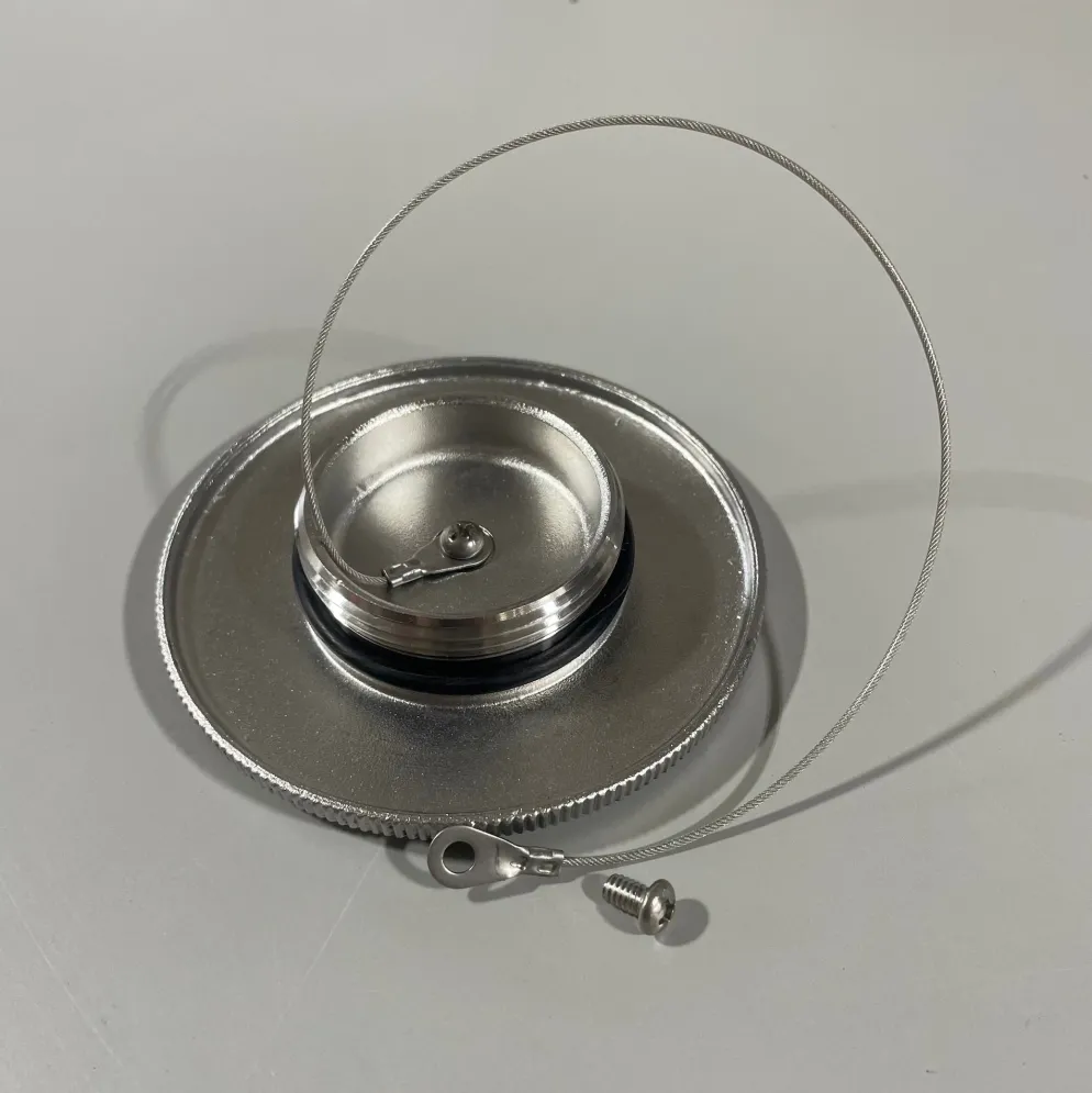 Malibu Gas Cap 9-11, Replacement, Large Cap and Cable