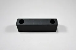 Malibu Seat Cleat, 4", Plastic, Black