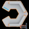 MISSION Reef Hex 82 Mat (11.5' X 11.5')