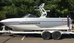 Moomba CRAZ Chrome, Transom Decal (116054)