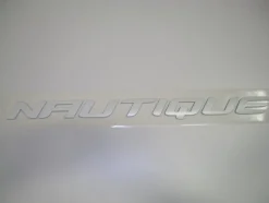 Nautique DECAL TRANSOM CHROMAX WHITE 1.39 X 18 - 170277